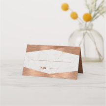 Casamento Moderno Geométrico com Mármore e Caligra