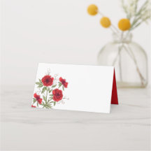 Casamento Romântico com Rosa Vermelha