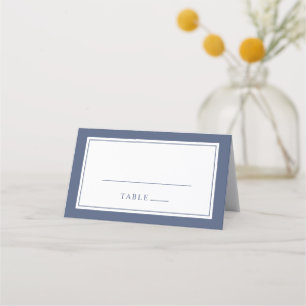 Cartão De Mesa Casamento Simples Elegante