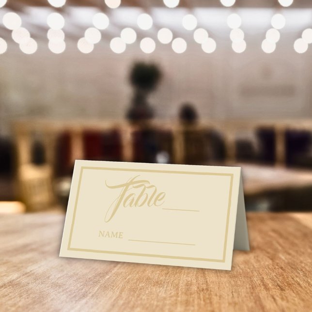 Cartão De Mesa Casamento White Lotus (Criador carregado)