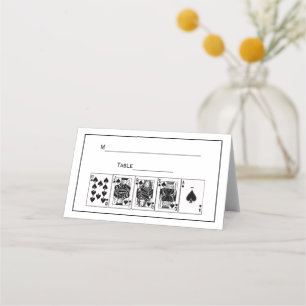 Cartão De Mesa Casino Night Poker Royal Hetero Flush Spades