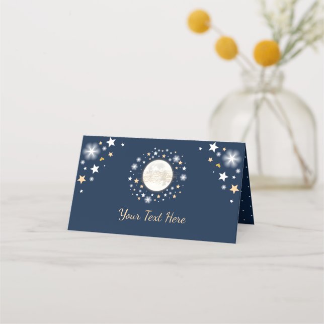 Cartão De Mesa Chá de Aventura de Balão de Ar Quente Floral Rosa  (Frente)