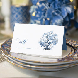 Cartão De Mesa Chinoiserie Blossoming Tree Motif ID1094