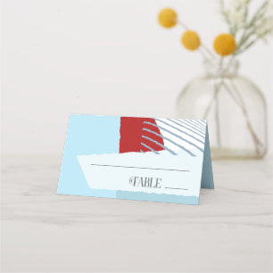 Cartão De Mesa Color Block Wedding Mesa Winter ID740