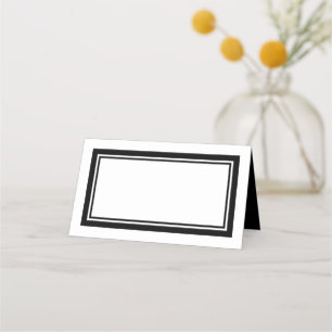 Cartão De Mesa Cores Personalizadas Clássicas Clássicas Duplas Fr