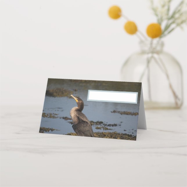 Cartão De Mesa Corvo-marinho (Frente)