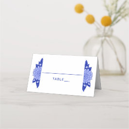 Cartão De Mesa Dahlia Mesa de Casamento Personalizado