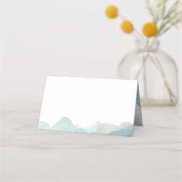 Cartão De Mesa Desbonair Turquoise Weding