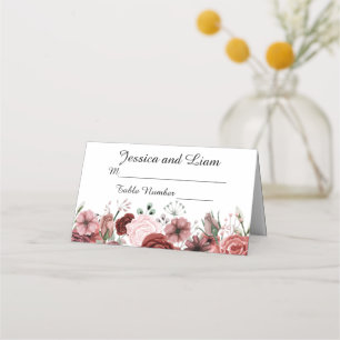 Cartão De Mesa Dourada Glitter Confetti e preto