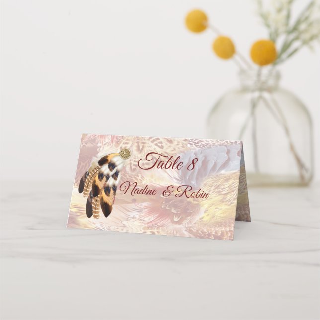 Cartão De Mesa Dream Catcher (Frente)