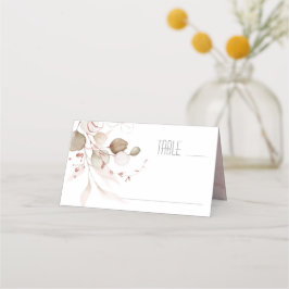 Cartão De Mesa Dreamy Foliage Mesa Blush Pink ID817