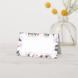 Cartão De Mesa Elegant Magnolia Wedding
