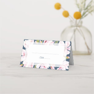 Cartão De Mesa Elegante Mesa de Casamento Magnolia