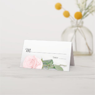 Cartão De Mesa Escrita de Casamento Rosa Rosa Rosa Rosa-Rosa-Esbr