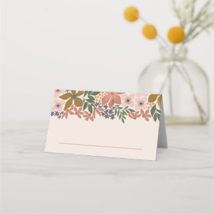 Cartão De Mesa Fazenda Floral ou Casamento