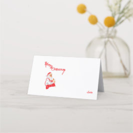 Cartão De Mesa : Feliz Natal