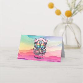 Cartão De Mesa Festa de Orgulho gay de Saída e Orgulho