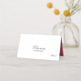 Cartão De Mesa Flamingo Rosa Artístico Elegante
