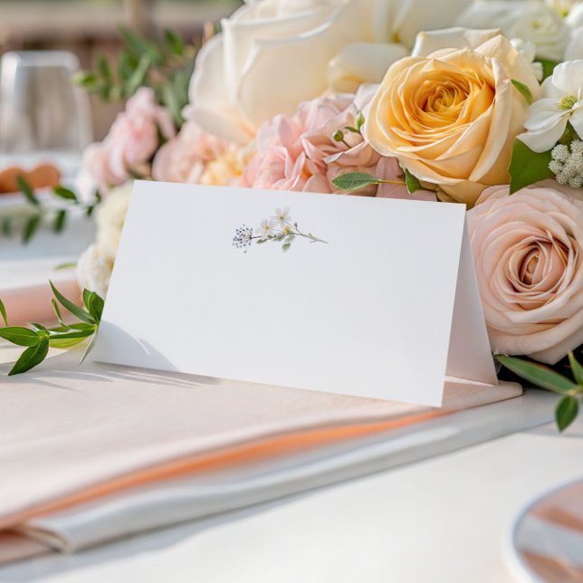 Cartão De Mesa Flor selvagem (Criador carregado)