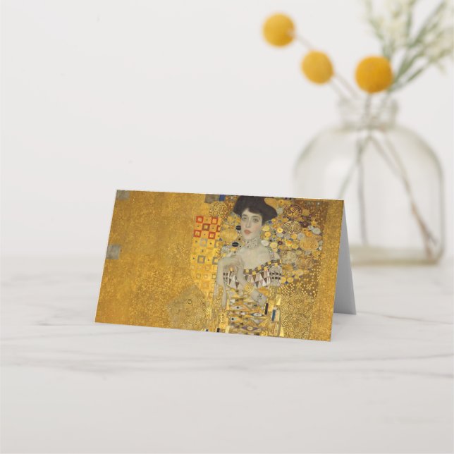 Cartão De Mesa Gustav Klimt - Adele Bloch-Bauer I (Frente)