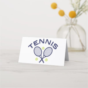 Cartão De Mesa Logotipo Tênis