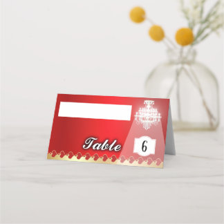 Cartão De Mesa Lustre