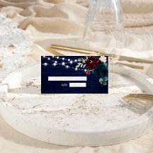 Madeira russa Marsala e flores azuis Marinhos