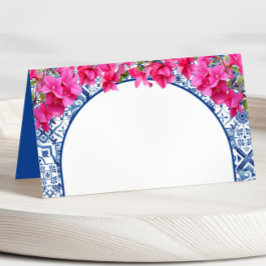 Cartão De Mesa Mama Mia Mediterrânica Festa de aniversário de ten