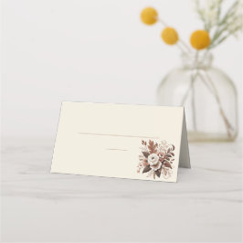 Cartão De Mesa Moderno Elegante País Ocidental - Floral