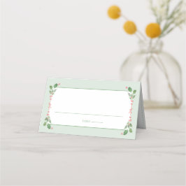 Cartão De Mesa Natal Grandmillennial