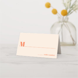 Cartão De Mesa Nostalgic Charm Retro Wedding