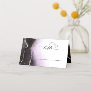 Cartão De Mesa Número da Tabela de Casamento de Mist Eetéal Ombre