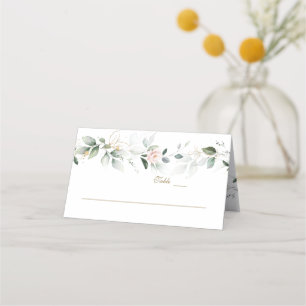 Cartão De Mesa Número de Tabela Marble Verde-Floral-Cor-de-Rosa