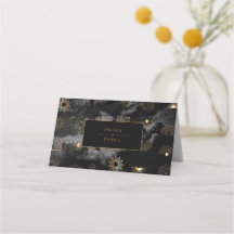 Ouro Negro do Crescente Sol Celeste da Lua