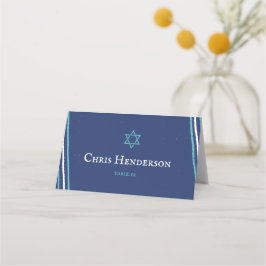 Cartão De Mesa Passover Teal