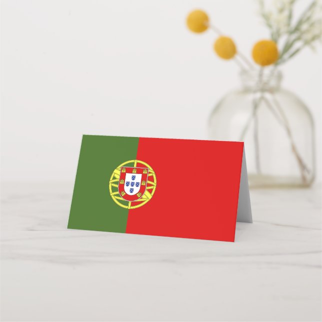 Cartão De Mesa pavilhão de Portugal (Frente)