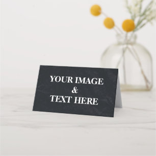Cartão De Mesa Personalizado Personalizado Sua Própria Fotografia