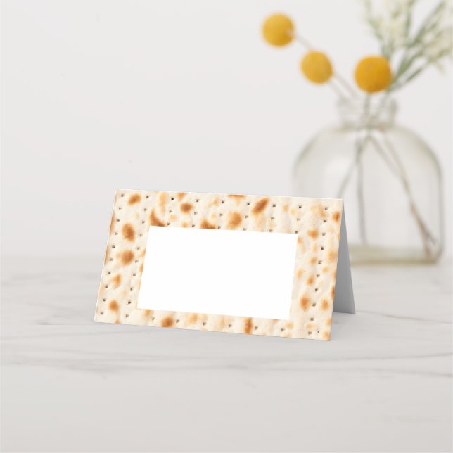 Cartão De Mesa Placa de espaço dobrada, Estilo de dobra: Horizont (Frente)