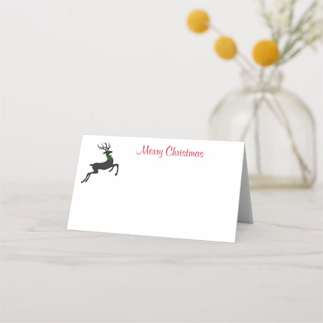 Cartão De Mesa Placa de Local de Nome (Frente)