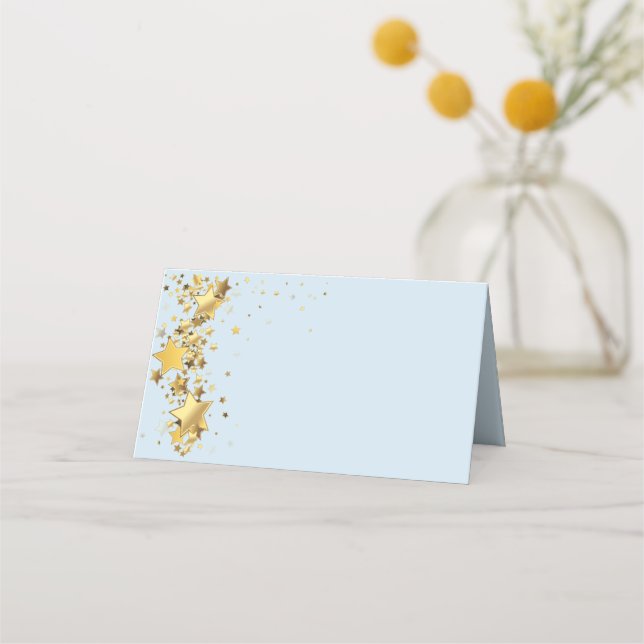 Cartão De Mesa Placa de Local de Nome (Frente)