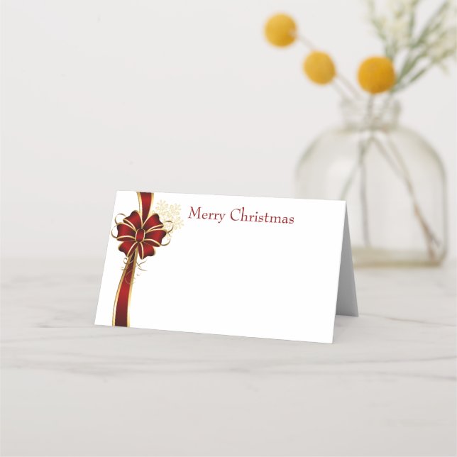 Cartão De Mesa Placa de Local de Nome (Frente)