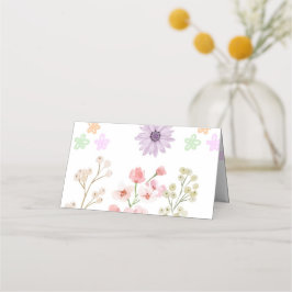 Cartão De Mesa Placa de Mesa de Dobragem de Papel de Seda Flor -