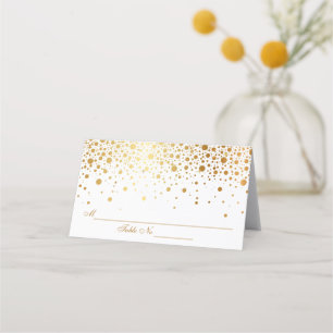 Cartão De Mesa Placa de Recepção de casamento de Pontos de Conf