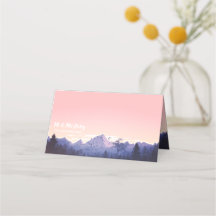 Placa Sunset Place de Montanha