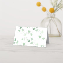 Placas Watercolor Eucalyptus Greeneryptus
