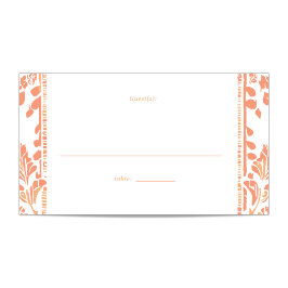 Cartão De Mesa Placecard de Mesas de Casamento Norwich