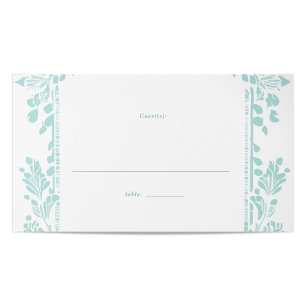 Cartão De Mesa Placecard de Mesas de Casamento Norwich
