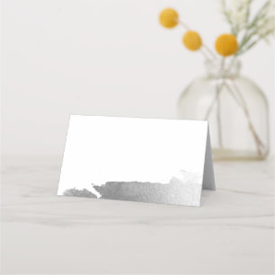 Cartão De Mesa RECEPÇÃO DE CASAMENTO de na moda luxo luxo  pratea