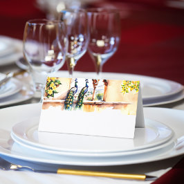 Cartão De Mesa Receptáculo do Palácio Jaipur do casamento indiano