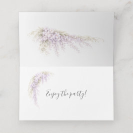 Cartão De Mesa Regency Wisteria Wedding Place Cards